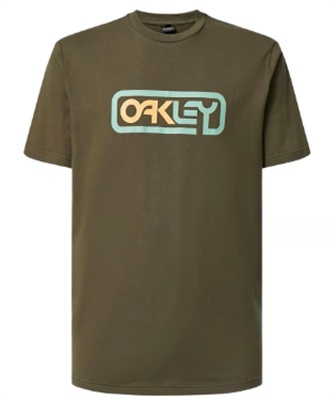 Oakley Locked In B1B Tee FOA403684 T-Shirt Kahverengi 9S2
