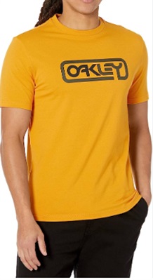 Oakley Locked In B1B Tee FOA403684 T-Shirt Sarı 5AA
