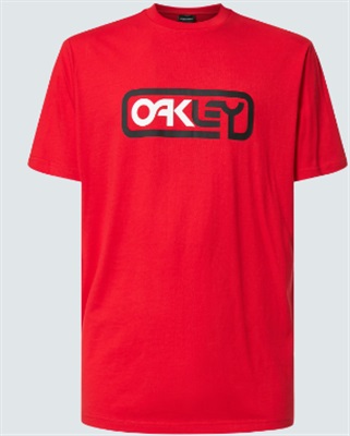 Oakley Locked In B1B Tee FOA403684 T-Shirt Red 465