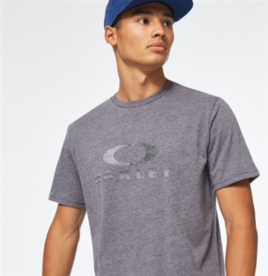 Oakley Planetary Ring Bark Tee FOA403106 T-Shirt Grey 27B
