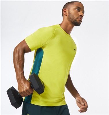 Oakley Performance SS Tee FOA403037 762 Yellow T-Shirt