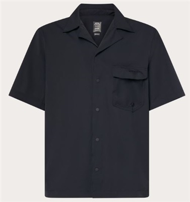 Oakley Cuban Collar SS Shirt FOA406864 Siyah 02E