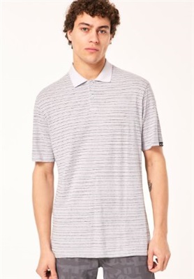 Oakley Debris Stripe FOA405503 Polo Shirt Grey 12M
