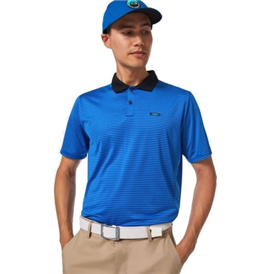 Oakley Divisional Stripe FOA403087 Polo Shirt Blue 62T