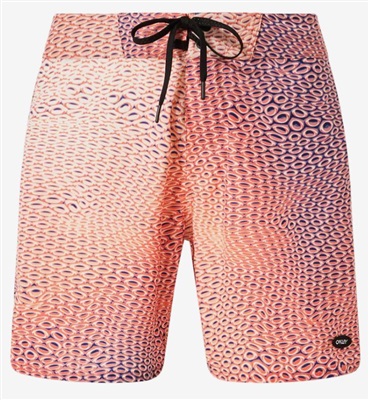 Oakley Cosmic Tides 18" Boardshort FOA405403 Orange 9ZC