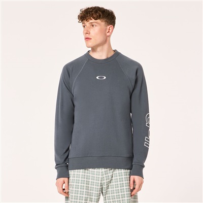 Oakley Crew Graphic Pkt FOA404883 Sweatshirt Koyu Gri 94A