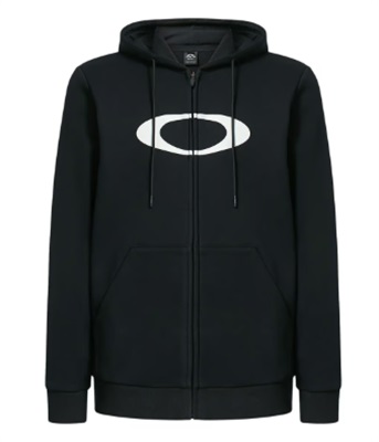 Oakley Ellipse Full Zip Hoodie FOA404338 Sweatshirt Siyah 02E