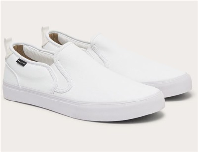 Oakley Banks Slip-ON Canvas FOF100544 100, мужские кеды, белые