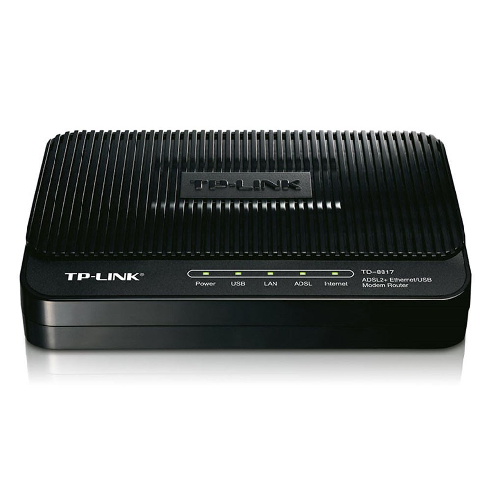 TP-Link TD-8817 ADSL2+, Kablolu, 1PORT ETH, 1PORT