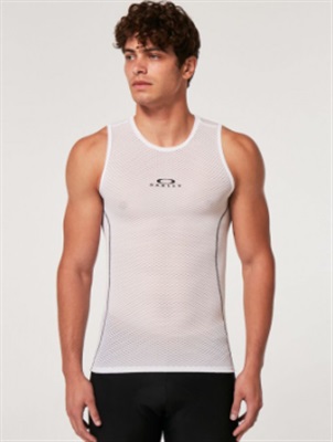 Oakley Endurance Base Layer Sleeveless Tank Top FOA404395 100 White