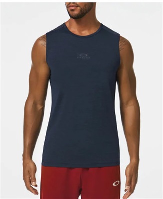 Oakley O Fit Rc Sleeveless Tee FOA403039 Navy 6AE