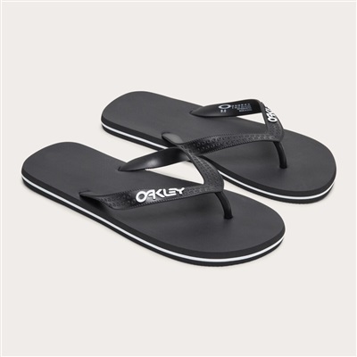 Oakley Golden Oak Flip Flop FOF100409, чёрные вьетнамки 02E