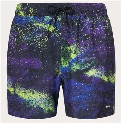 Oakley Sand Pixel RC 16" Beachshort FOA405400 Yeşil Mavi Bew