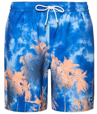 Oakley Canary Palms RC 18" Beach Shorts FOA405399 Blue 9YR