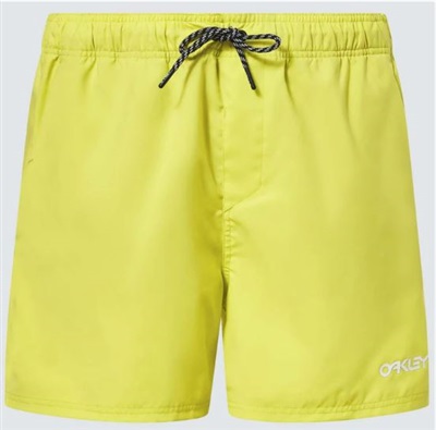 Мужские пляжные шорты Oakley Clear Lake 16" Volley, жёлтые, FOA404752 5AA