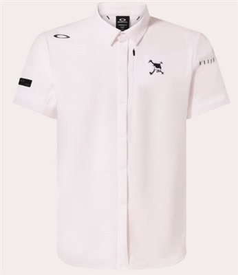 Oakley Skull Parched WV Shirt FOA406442 Beyaz 100