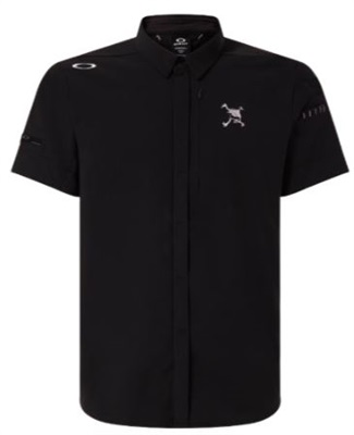 Oakley Skull Parched WV Shirt FOA406442 Siyah 02E