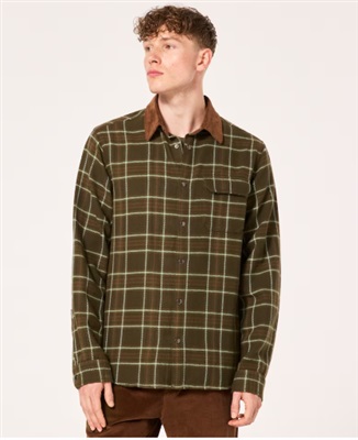 Oakley Bear Cozy Flannel 2.0 FOA404839 Shirt Gri 9B4