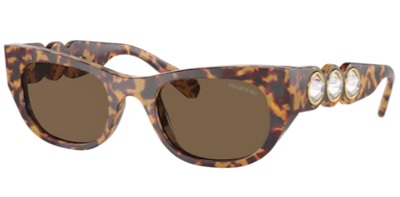 Swarovski Imber Eyewear SW5691701 Brown Sunglasses
