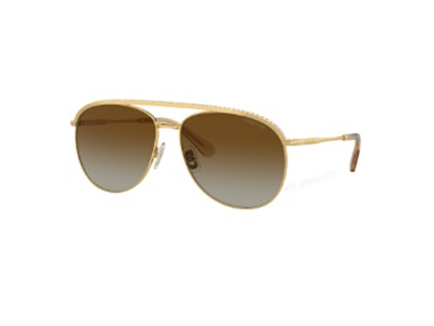 Swarovski Sunglasses, Pilot shape SW5679666 Güneş Gözlüğü SK7005EL Kahverengi