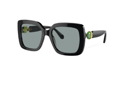 Swarovski Sunglasses, Oversized SW5679521 Güneş Gözlüğü SK6001EL Siyah