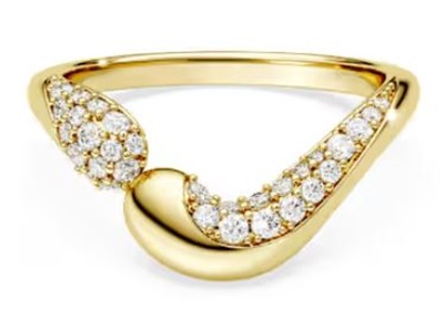 Swarovski Classica OP 5746355 Gold-Tone Ring