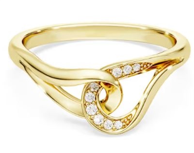 Swarovski Classica 5746011 Кольцо золотистого цвета
