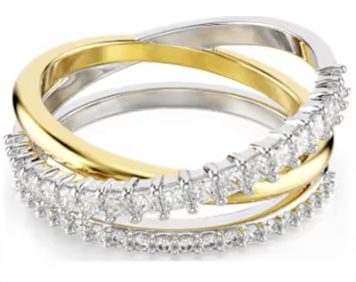 Swarovski Hyperbola SW5714162 ring, silver/gold
