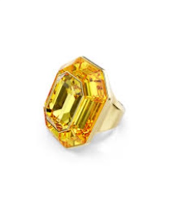 Swarovski Lucent SW5721602 5721600 Gold-Tone Cocktail Ring