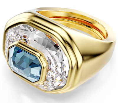 Swarovski Chroma SW5710521, коктейльное кольцо золотистого цвета