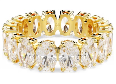 Swarovski Matrix SW5707189 5707190, золотистое кольцо