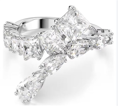 Swarovski Matrix Ring SW5705760 Yüzük Gümüş 5705760