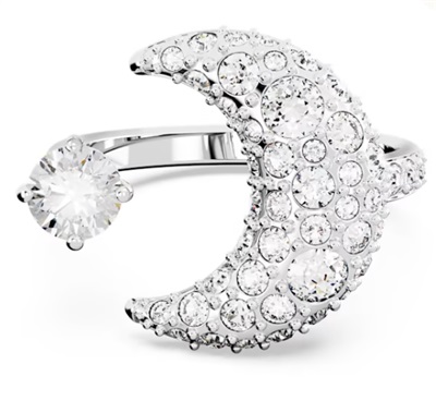 Swarovski SW5677138 Серебристое кольцо «Луна» 5677138