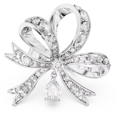 Swarovski Volta SW5647729 Fiyonklu Broş Gümüş Renk