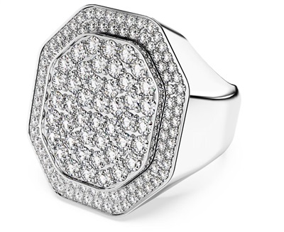 Swarovski Dextera cocktail ring SW5651381, silver