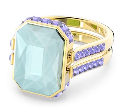 Swarovski Orbita SW5640249 5640250 Gold-Tone Ring