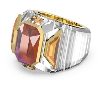 Swarovski Chroma SW5607363 — коктейльное кольцо золотистого цвета