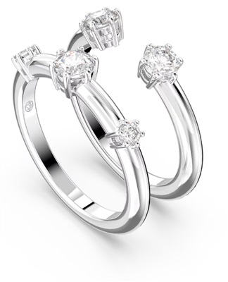 Swarovski Constella SW5640959 5640963 Silver Ring Set (2)