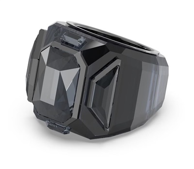 Swarovski Chroma SW5630325 — чёрное коктейльное кольцо