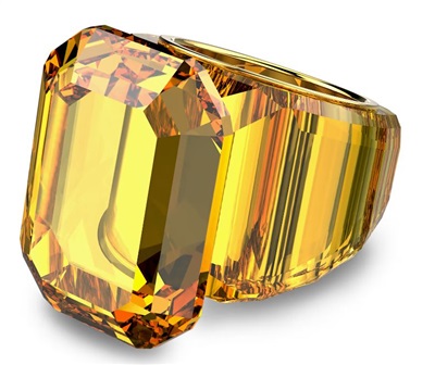 Swarovski Lucent cocktail ring SW5608548 Yüzük Sarı 5608548