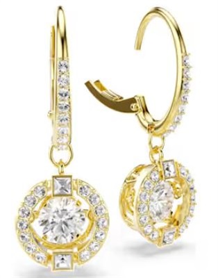 Серьги Swarovski Una Angelic SW5758095, золотистые