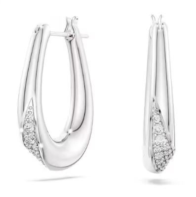 Swarovski Classica SW5743474 Silver Hoop Earrings