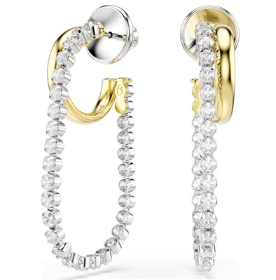 Swarovski Hyperbola:pe Hoop 5749366 Küpe Gümüş/altın