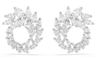 Swarovski Mesmera:pe Small Hoops 5748008 Küpe Gümüş