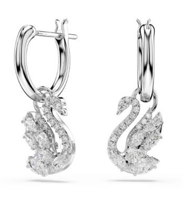 Swarovski Swan:pe MN Hoop 5759942 Silver Earrings