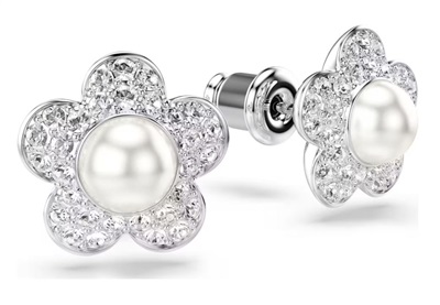 Swarovski 2026 Capsule:pe Angelic Cry/rhs 5756098 Silver Earrings