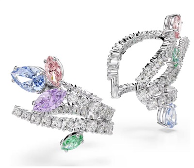 Swarovski 2026 Capsule:ec Mul/rhs 5749184 Küpe Gümüş
