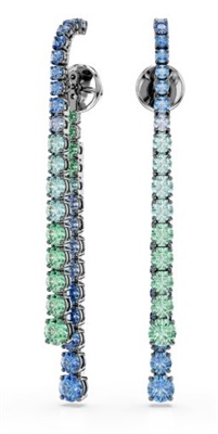 Swarovski Matrix drop earrings SW5741390, Black