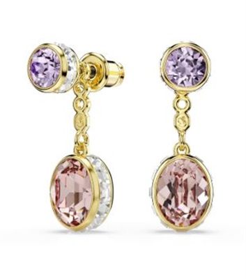 Swarovski Chroma drop earrings SW5738478 Küpe Altın