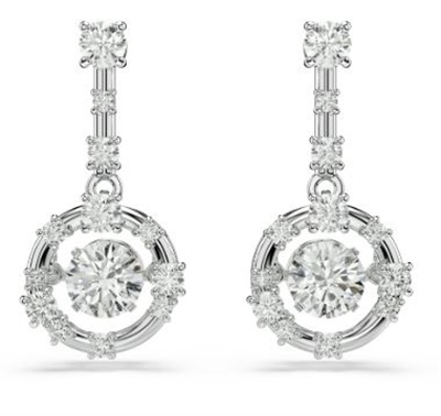 Swarovski Constella drop earrings SW5738194 Küpe Beyaz